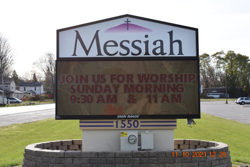 Messiah Lutheran Sign