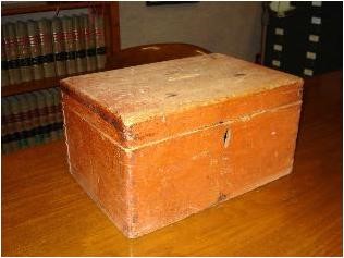 First Ballot Box Used